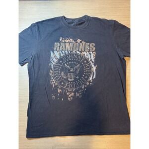 Ramones Black Women's T-Shirt Presidential Seal 2XL